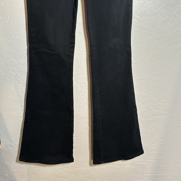 Frame jeans Le One Flare size 1 black denim flare jeans - Picture 4 of 5